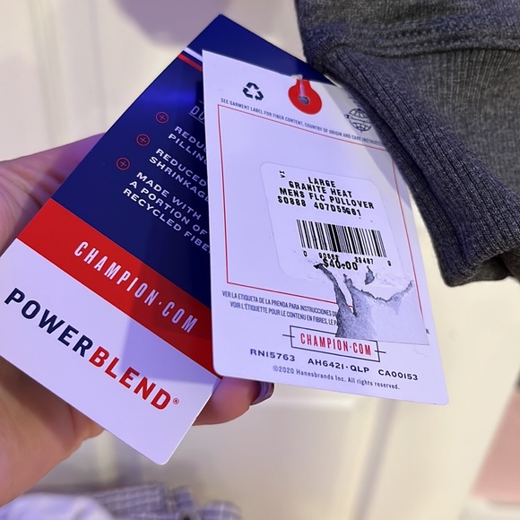 BRAND NEW Champion Fleece Pullover - Picture 3 of 6